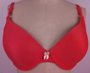 Maidenform 07959 One Fab Fit Orange Nylon Underwired T Shirt Bra Size 36 D. (23) - Picture 1 of 15
