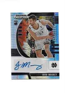 Autógrafos Hyper John Mooney 2020-21 PRIZM DRAFT PICKS Prospects radiocontrol (Notre Dame) - Imagen 1 de 2