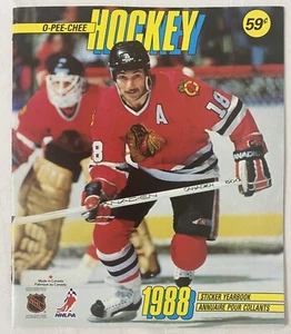 1988 OPC O-PEE-CHEE NHL HOCKEY STICKER YEARBOOK ALBUM EMPTY/UNUSED - Bild 1 von 6