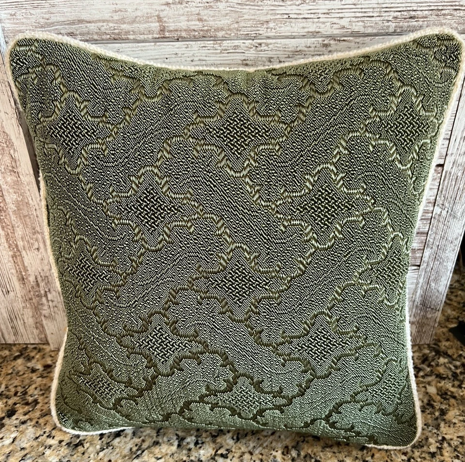 "Almohada brocado vintage 16"" X 16"" núcleo de abuela" Foto 1 de 4