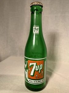 Vintage Rare 7up Bottle 7 oz Empty - Picture 1 of 12