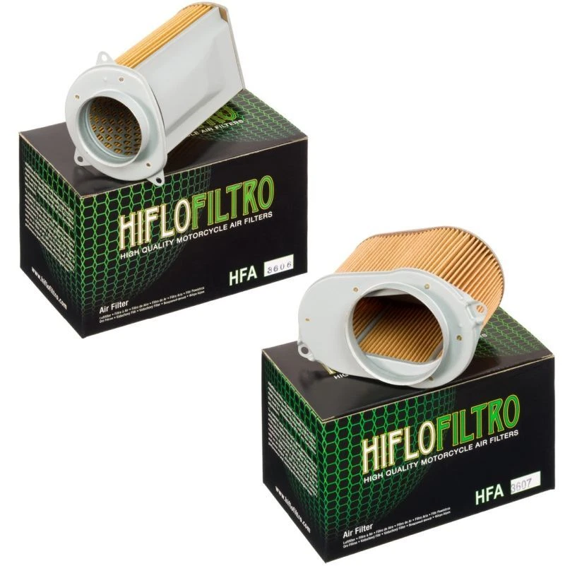 HiFlo Front & Rear Air Filter For Suzuki Intruder VS750GLP 88-91, VS800GL 92-04 - Image 1 of 1