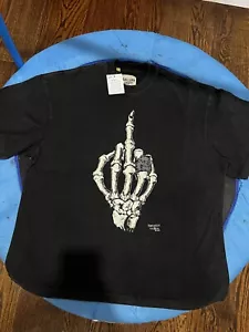 Gallery Dept Skeleton Short Sleeves Oversized Tshirt Color Black Size Small - Picture 1 of 4