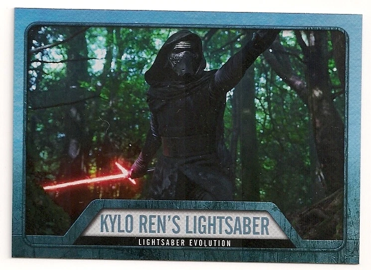 2016 TOPPS STAR WARS EVOLUTION LIGHTSABER EVOLUTION #EL-9 KYLO REN - Image 1 of 1