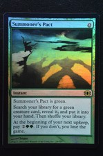Magic The Gathering MTG SUMMONER'S PACT FOIL Future Sight LP Lightly Played