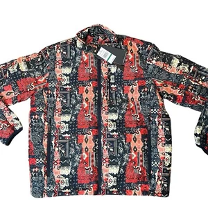 Hawke & Co Pro Performance Puffer Jacket Men’s Size Large Bandana Print - Picture 1 of 8