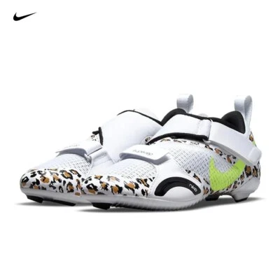 Nike SuperRep Ciclismo Interior Zapatos Talla 5.5 Leopardo CJ0775-177 Foto 1 de 4