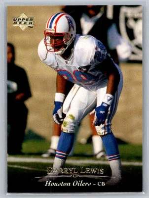 # 136 Darryll Lewis Houston Oilers 1995 Upper Deck - Image 1 of 2