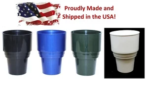 Plastic Golf Cart Cup Holder Insert Replacement for Portable Propane Heater - Picture 1 of 16