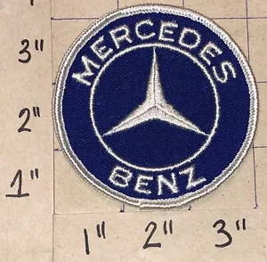 1 VINTAGE MERCEDES BENZ LUXUS AUTO DEUTSCHES AUTO WAPPEN EMBLEM AUFNÄHER - Bild 1 von 2