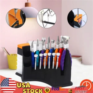 Kit de herramientas de reparación de gafas ópticas de acero inoxidable 8 alicates y 6 destornilladores - Imagen 1 de 16