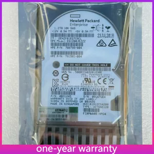 787648-001 HP MSA 1.2TB 12G SAS 10K SFF 2.5" DP ENT HDD - Picture 1 of 3