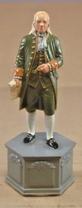 75mm Benjamin Franklin Pro Painted Classic Chess Games 1972 - Picture 1 of 1