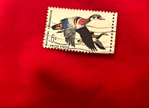 U.S. Postage ~ Waterfowl Conservation ~ 6¢ Stamp - Picture 1 of 3