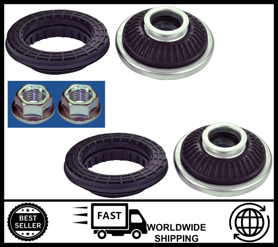 Vauxhall Zafira MK2 [2005-2011] Front Axle Strut Top Mounts and Bearings X2 - Image 1 of 4