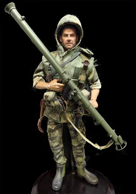 ACTION FIGURE  1/6 – GUERRA DEL VIETNAM - U.S. ARMY - TIGER STRIPES - DRAGON - Immagine 1 di 4