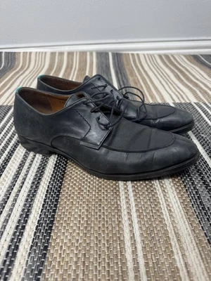 John Fluevog Zapatos Para Hombre Talla 11 Cuero Derby Oxfords Gateways Colección Vestido Foto 1 de 4