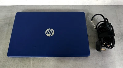 Blue HP Laptop 15-db1000na 15.6" AMD Ryzen 3 3200U 4GB DDR4 - Image 1 of 4