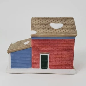Country Memories Garage 1993 Christmas Village Decor Vintage Holiday Kmart Corp - Picture 1 of 7