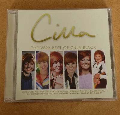 CILLA BLACK - THE VERY BEST OF (2015 CD & DVD SET) PETER GORDENO ** NEAR MINT ** - Изображение 1 из 4
