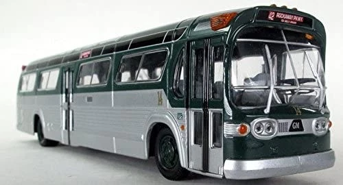 Corgi Fishbowl BUS New York City Transit-Green 1:50 SCALE w/mirrors C54308 Rare! - Image 1 of 1
