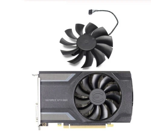 Cooling  Fan For EVGA GeForce GTX 1060 ITX 960 950 Replace GAMING  Video Card - Image 1 of 4