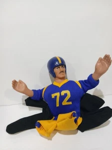 Rare VINTAGE NFL  LOS ANGELES RAMS HAND PUPPET Finger Puppet Mattel  - Picture 1 of 16