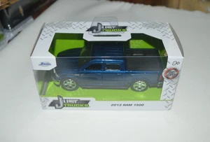 JADA 2025 JUST TRUCKS - 2013 RAM 1500 METALLIC BLUE 1:32 SCALE - Picture 1 of 4