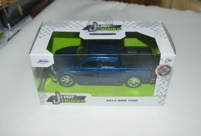 JADA 2025 JUST TRUCKS - 2013 RAM 1500 METALLIC BLUE 1:32 SCALE - Image 1 of 4