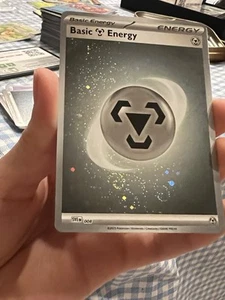 Basic Energy Metal SVE008 2 Swirls Rare Scarlet & Violet 151 Cosmos Holo Pokémon - Picture 1 of 3