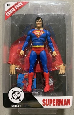 Nueva figura de acción y cómic McFarlane DC Page Punchers Crisis In Time Superman 7" Foto 1 de 2