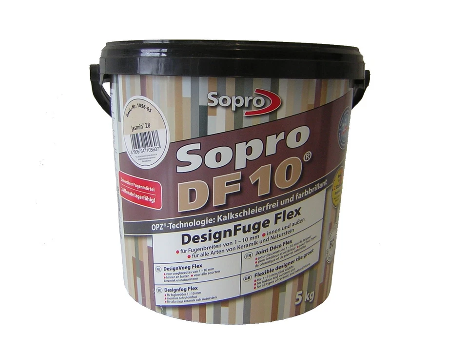 Sopro DesignFuge flex DF10 5 kg 1-10 mm Fliesen Fugenmörtel Fugenmasse - Bild 1 von 1