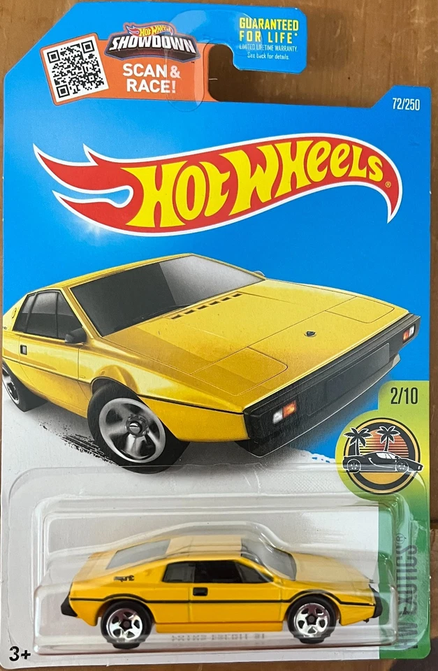 HOT WHEELS HW EXOTICS LOTUS ESPIRIT S1 AMARILLO 72/250. ¡VER OFERTAS COMBINADAS! Foto 1 de 1