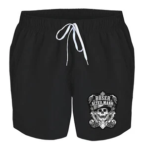 Costume da bagno uomo teschio cattivo vecchio pantaloncino da bagno uomo costume da bagno bermuda - Foto 1 di 36