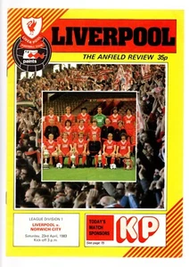 Liverpool v Norwich City 1982-1983 Division One 23/04/1983 - Picture 1 of 1