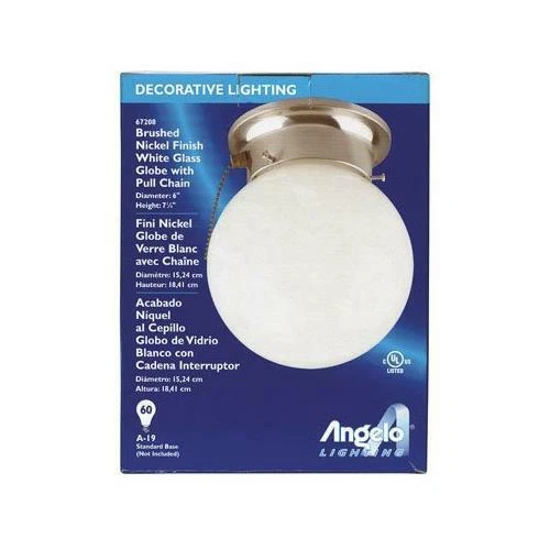 1 Bulb Nickel Ceiling Fixture by Westinghouse 67208