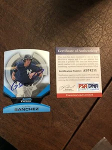 GARY SANCHEZ 2011 Bowman Chrome FUTURES (RC) AUTO w/ COA VERY RARE - Picture 1 of 2
