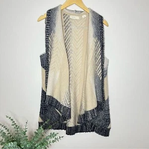 Anthropologie Sleeping on Snow Wollmischung locker sitzender Pullover Weste Größe M/L - Bild 1 von 5