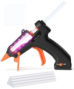 Cordless Electric Hot Melt Glue Gun 7mm DIY Repair Heating Tool Rechargeable - Picture 1 of 8