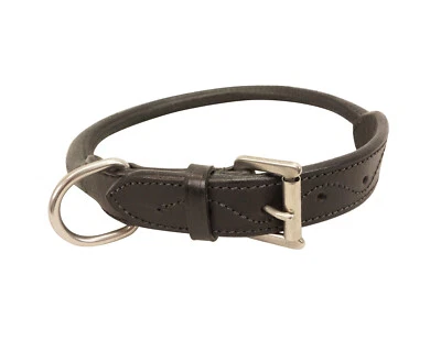 CuteNfuzzy Round Rolled Fancy Leather Dog Collar - Image 1 of 4