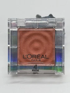 Loreal Paris Oil Eyeshadow Lidschatten  43 Positive Matte - Bild 1 von 2