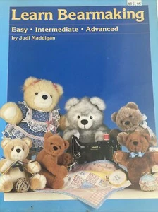 VINTAGE CRAFT BOOK: LEARN BEARMAKING Judi Maddigan 154 pages 1989 - Picture 1 of 11