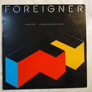 CRANIUM'S Foreigner AGENT PROVOCATEUR orig Lp w/inner LOU GRAHAM - Picture 1 of 8