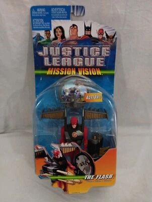 Figura de acción Mattel Justice League Mission Vision The Flash - 2003 Foto 1 de 4