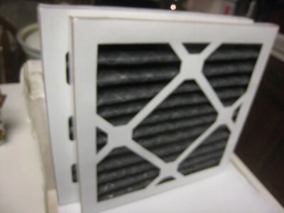 2pc --10 x 10 x 1" Pure Carbon AC & Furnace Air Filters MERV 8  sz 9-1/2x 9-1/2" - Image 1 of 4