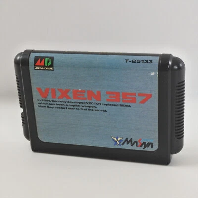 Mega Drive VIXEN 357 Cartridge Only Sega 0622 mdc - Image 1 of 4