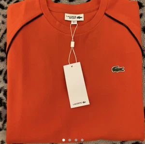 Lacoste 🐊 Cotton Blend Fleece Sweatshirt - Picture 1 of 4