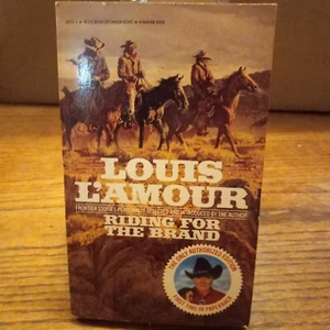 Riding For The Brand Louis L'Amour Western Novel Paperback Book - Picture 1 of 4