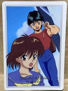 Yu Yu Hakusho Card Amada Yusuke Urameshi Keiko Yukimura E-13 Anime Goods Japan