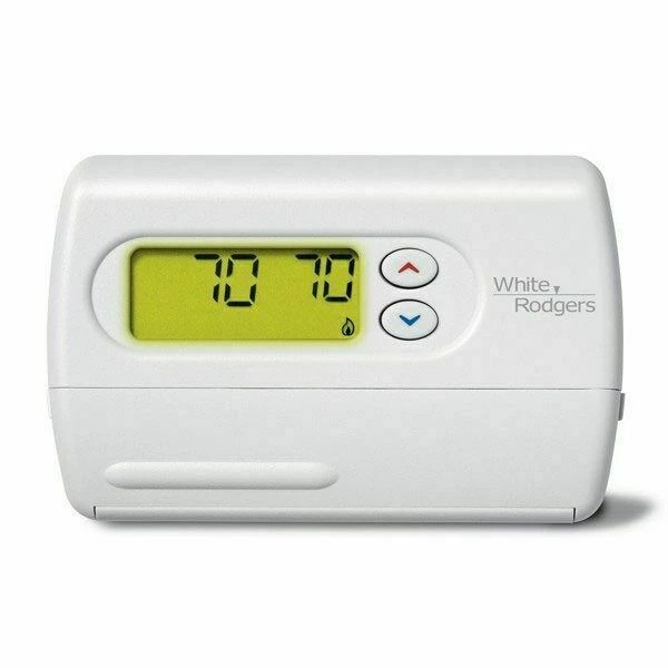 White-Rodgers 1F86344 Non-Programmable Thermostat - White